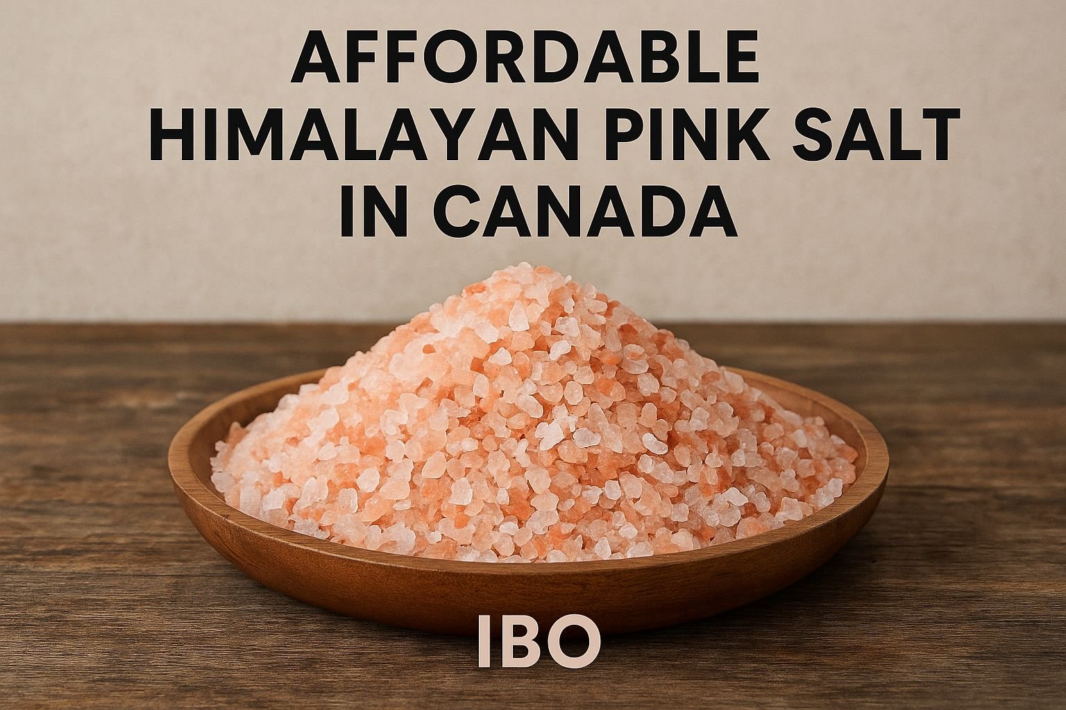 Affordable Himalayan Pink Salt in Canada