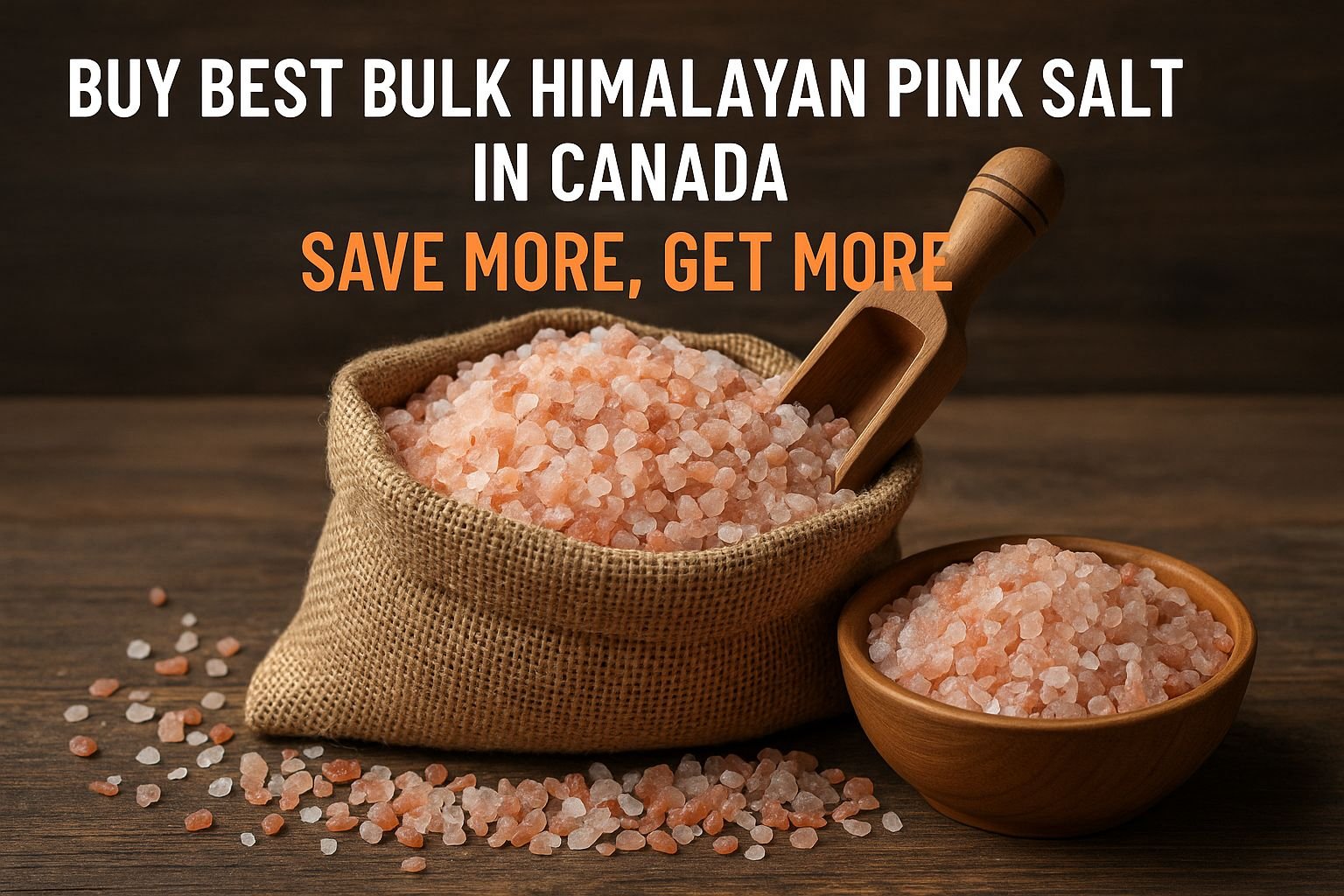 Buy Best Bulk Himalayan Pink Salt in Canada – Save More, Get More